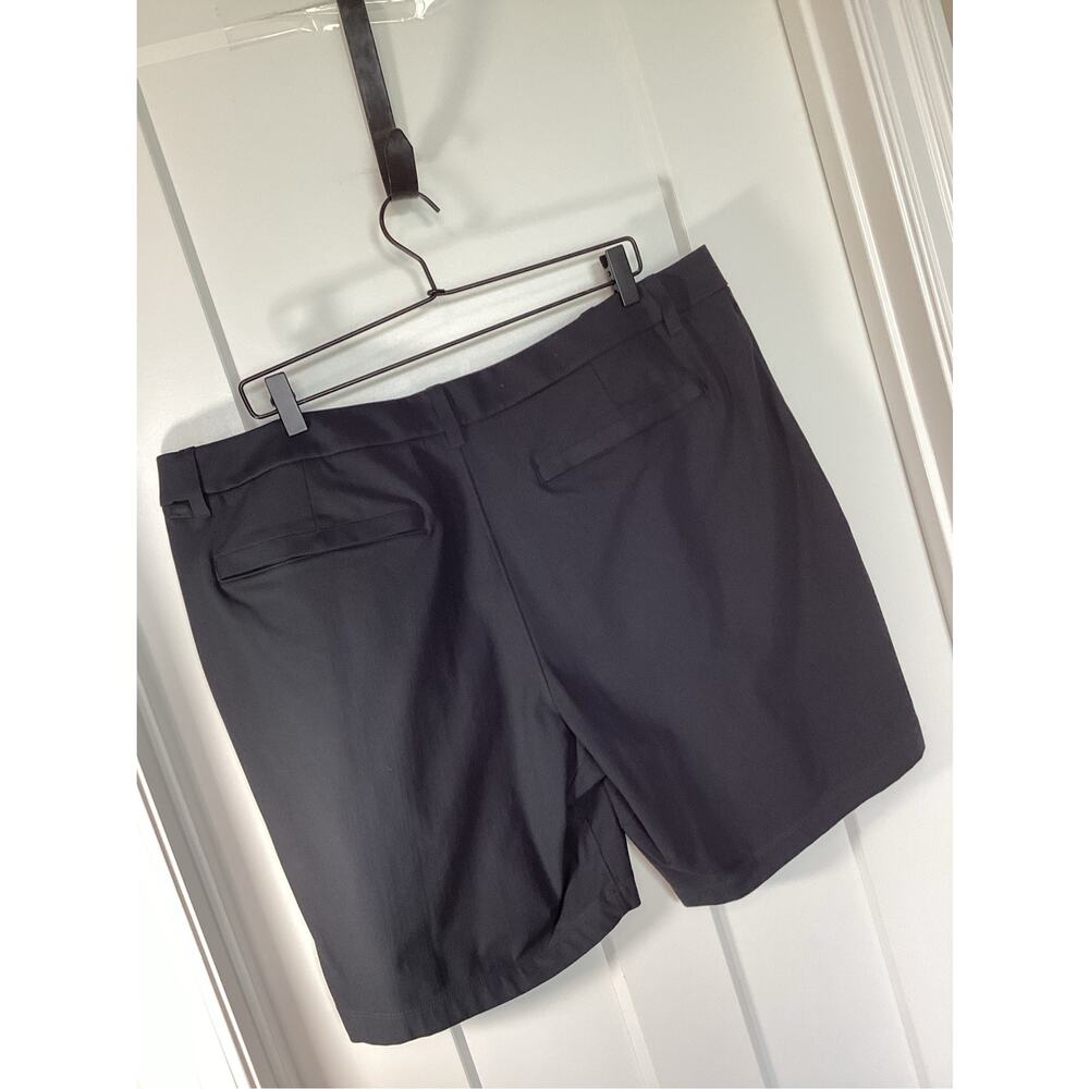 Lululemon ABC Classic-Fit Shorts 9" *Warpstreme Flat Front Men's Black Size 40 - Picture 7 of 12
